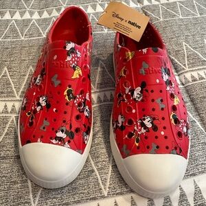 Native Shoes Red and Blue Sneakers